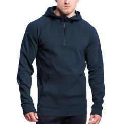 6Pcs Mens Hooded Half Zip Sweatshirt