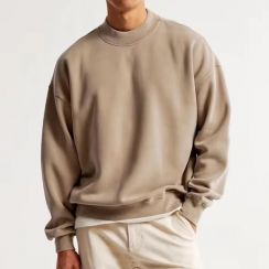 18Pcs Mens Oversized Cotton Drop Shoulder Street Sweatshirt